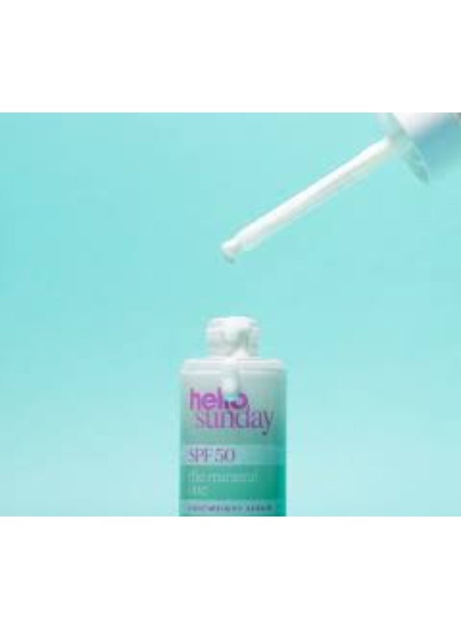 Hello Sunday the mineral one- Lightweight Serum Drops SPF50 30ml - Image 2